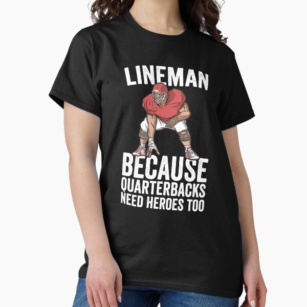 Item preview, American Football Lineman designed and sold by Shirthero247.
