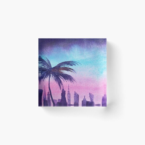 Item preview, Sunset in the city designed and sold by DaryaGeft.