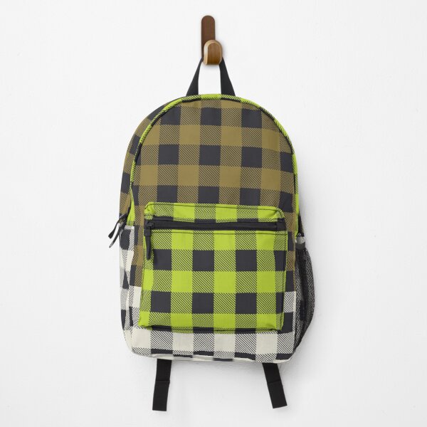 Item preview, PATCHWORK BUFFALO CHECK IN ARMY GREEN designed and sold by STUDIOFLOW.