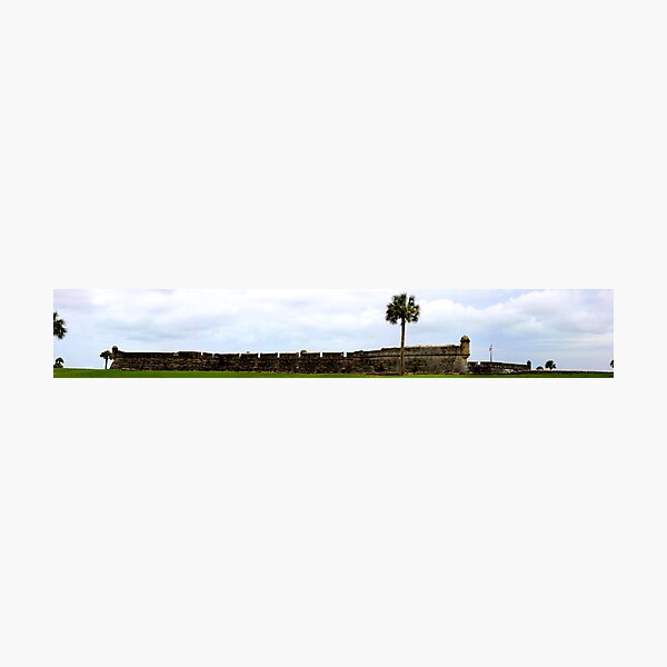 CASTILLO de SAN MARCOS ST. AUGUSTINE FLORIDA JULY 2013 Photographic Print