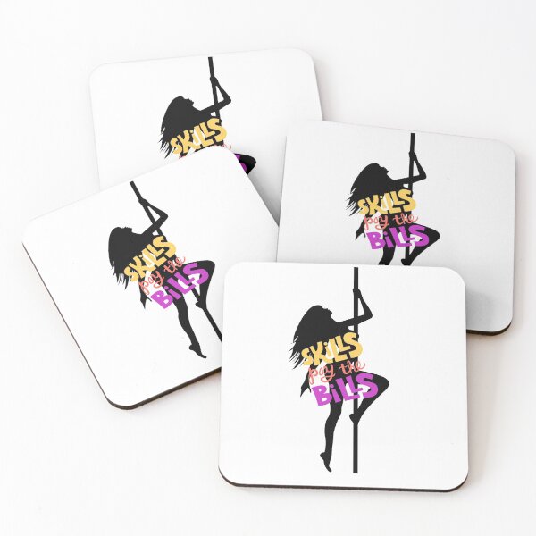 Item preview, Skills Pay the Bills Pole Dancer designed and sold by PoleUnicorn.