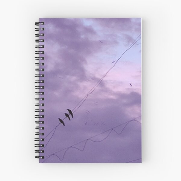 Item preview, Bird friends in purple skies designed and sold by RiaFazul.