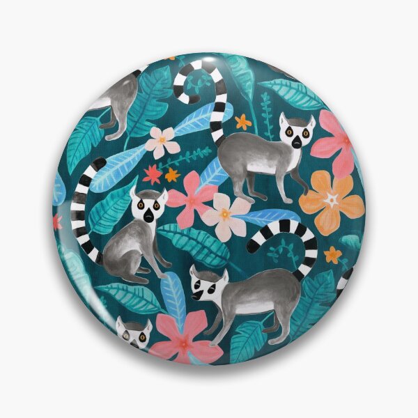 Item preview, Gouache Lemur Land  designed and sold by TigaTiga.