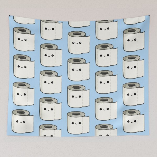 Item preview, Cute Happy Toilet Paper designed and sold by PeppaThePenguin.