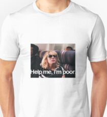 Camiseta unisex Ayudame soy pobre.