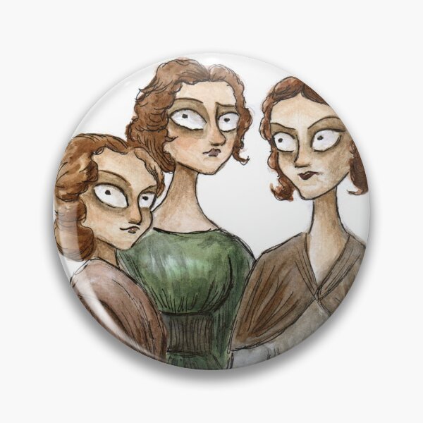 Item preview, The Bronte Sisters designed and sold by HARETONart.