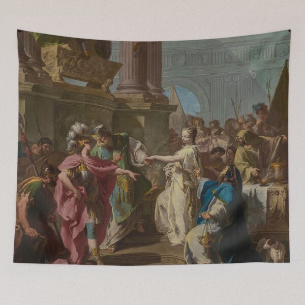 Item preview, The Sacrifice of Polyxena - Giovanni Battista Pittoni designed and sold by themasters.