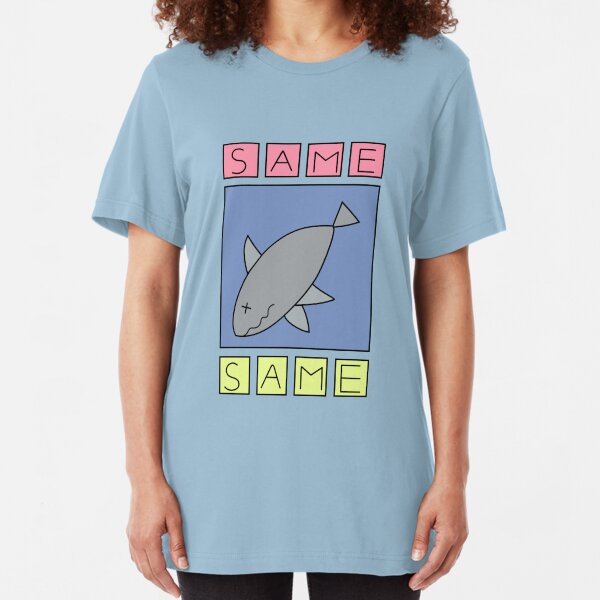 nichijou - dasselbe (Hai) Slim Fit T-Shirt