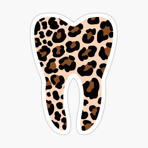 Cute tooth dentist dental assistant hygienist dentistry teeth funny Sticker