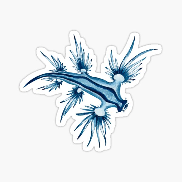 Item preview, BLUE SEA DRAGON-Glaucus atlanticus designed and sold by BEATRIZ ABAITUA.