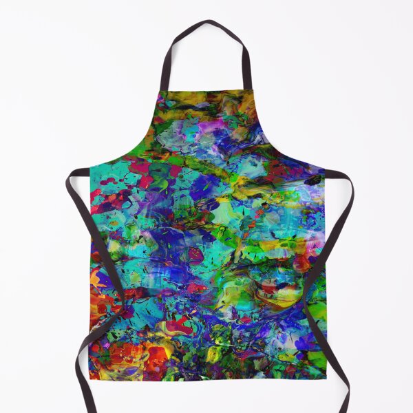 Item preview, Aquatic Water Paint Abstract Art designed and sold by MoonsmileProd.