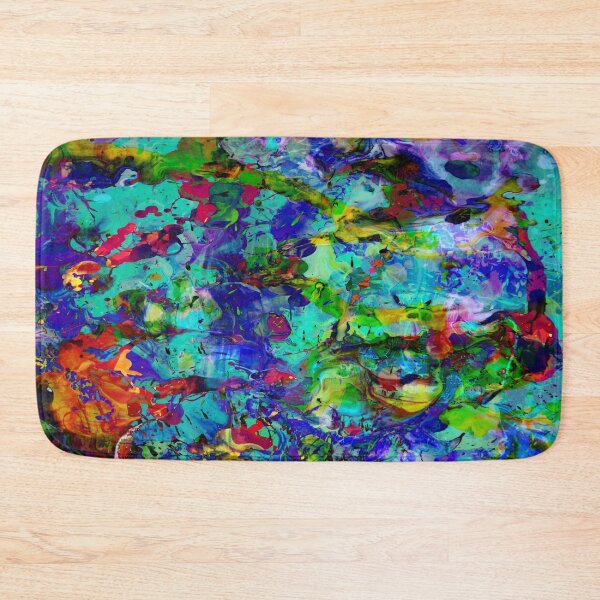 Item preview, Aquatic Water Paint Abstract Art designed and sold by MoonsmileProd.