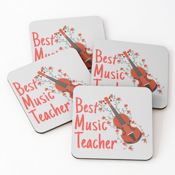 Item preview, Best Music Teacher designed and sold by CokeyPanda.