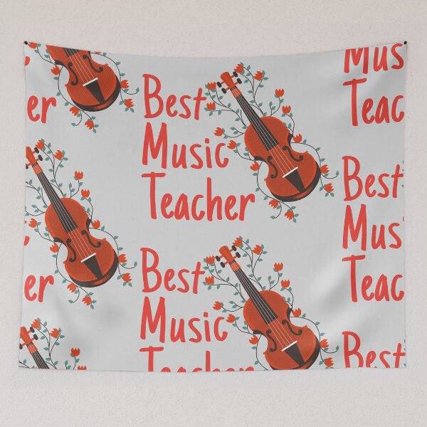 Item preview, Best Music Teacher designed and sold by CokeyPanda.