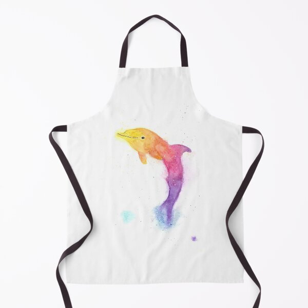 Item preview, Watercolour Dolphin designed and sold by Worldofcolour.