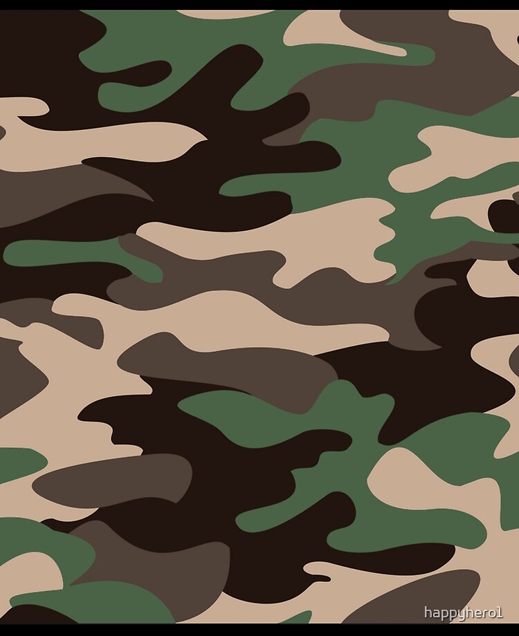 Noche Corroer Presta atención a Funda y vinilo para iPad «Camuflaje Patrón de colores oscuros Fondo militar  Diseño de camuflaje Verde Marrón Negro Camuflaje» de happyhero1 | Redbubble