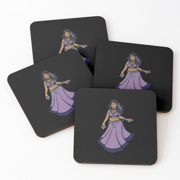 Item preview, Purple belly dancer Sagittarius  designed and sold by FrictionMaxxing.