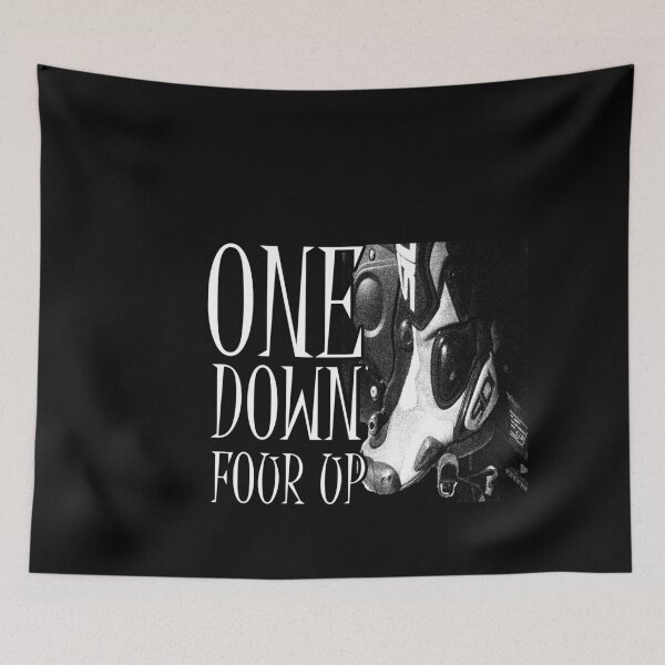 Item preview, One down four up - Funny biker Gift designed and sold by Teenation9.