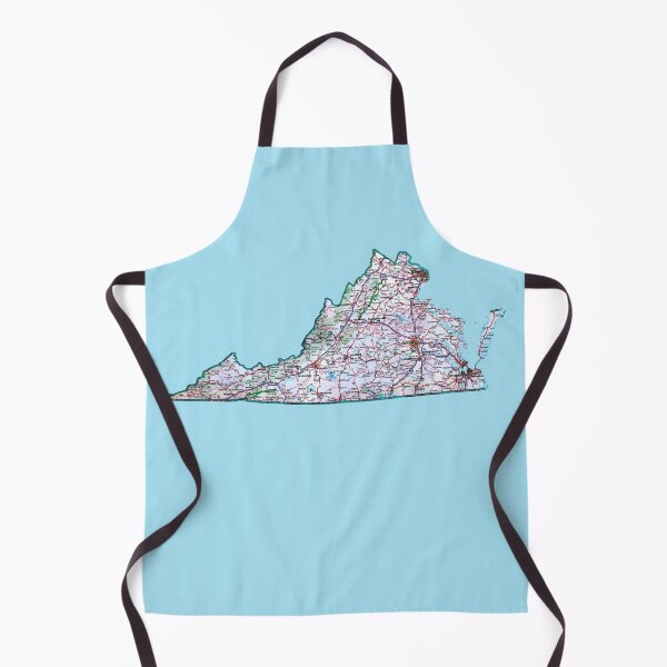Item preview, Virginia Roadmap designed and sold by Havocgirl.