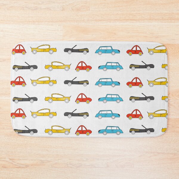 Item preview, Blue and Red Scandinavian Cars designed and sold by shadowbright.