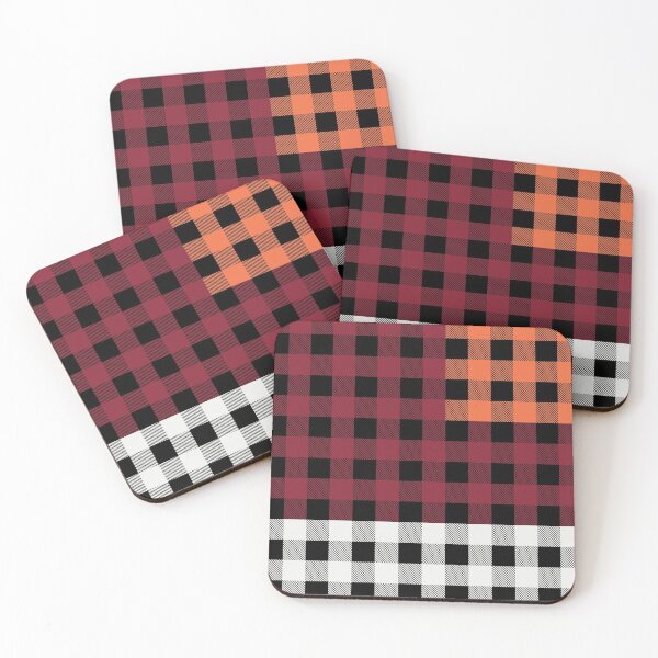 Item preview, PATCHWORK BUFFALO CHECK IN RED designed and sold by STUDIOFLOW.