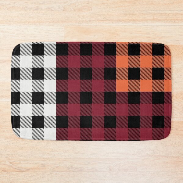 Item preview, PATCHWORK BUFFALO CHECK IN RED designed and sold by STUDIOFLOW.