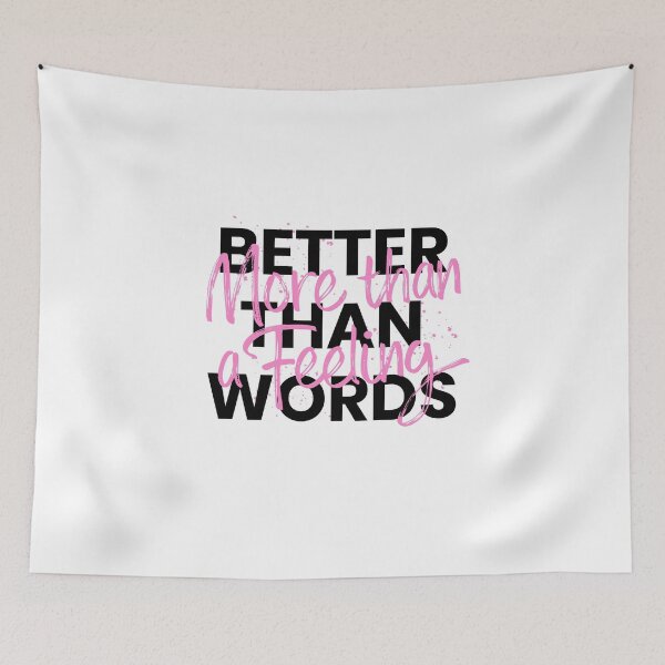 Item preview, Better Than Words designed and sold by midnightkiwi.