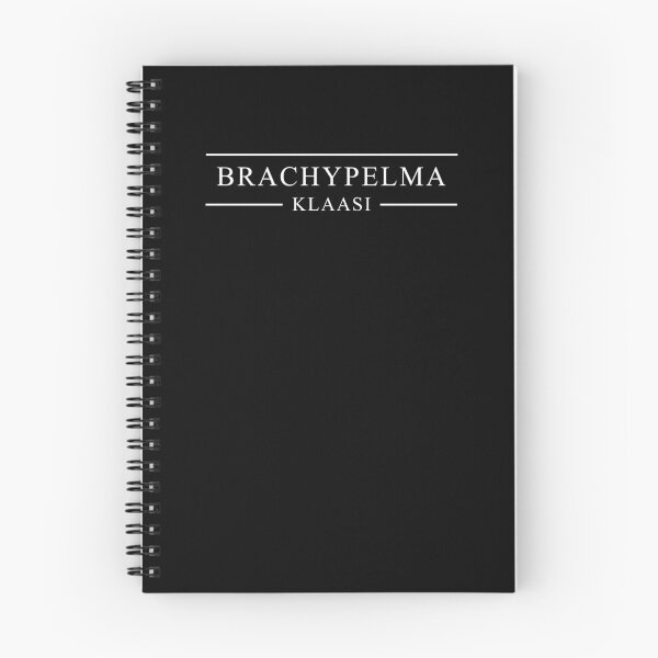 Item preview, Brachypelma klaasi red leg tarantula spider latin name scientific text designed and sold by Avicularious.