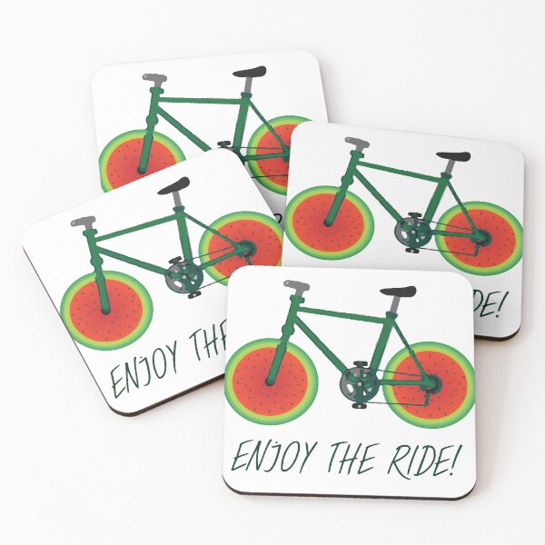Item preview, Enjoy the ride - Watermelon Bicycle designed and sold by TravelScientist.