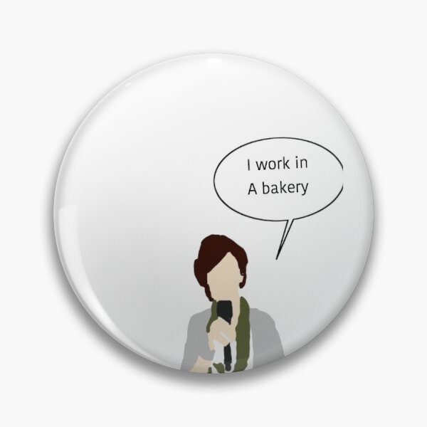 Item preview, "I work in a bakery" - Harry Styles  designed and sold by zoealyce.