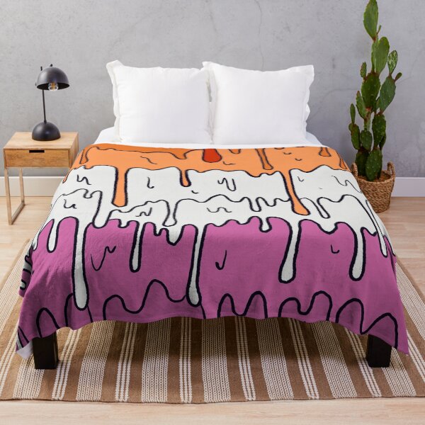 Item preview, Pastel Kawaii Melting Lesbian Pride LGBTQ Design designed and sold by Limolida.