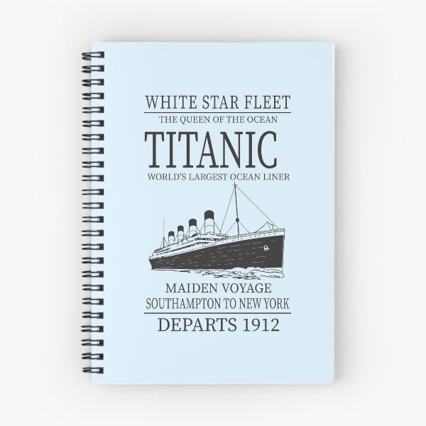 Item preview,  Titanic Vintage Poster Cruise Sinking Ship Atlantic Ocean Maiden Voyage  designed and sold by TopTeeShop.