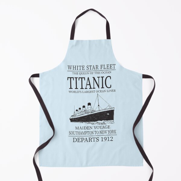 Item preview,  Titanic Vintage Poster Cruise Sinking Ship Atlantic Ocean Maiden Voyage  designed and sold by TopTeeShop.