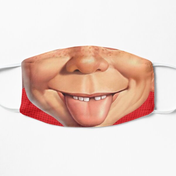 Mad Magazine Alfred Tongue Flat Mask