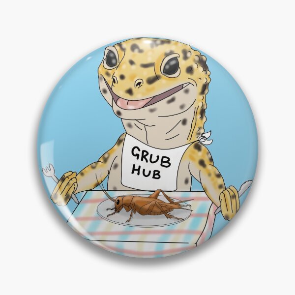 Item preview, Leopard Gecko - Grub Hub designed and sold by DesignsBySaxton.
