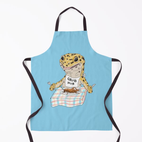 Item preview, Leopard Gecko - Grub Hub designed and sold by DesignsBySaxton.