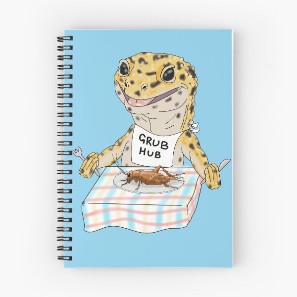 Item preview, Leopard Gecko - Grub Hub designed and sold by DesignsBySaxton.