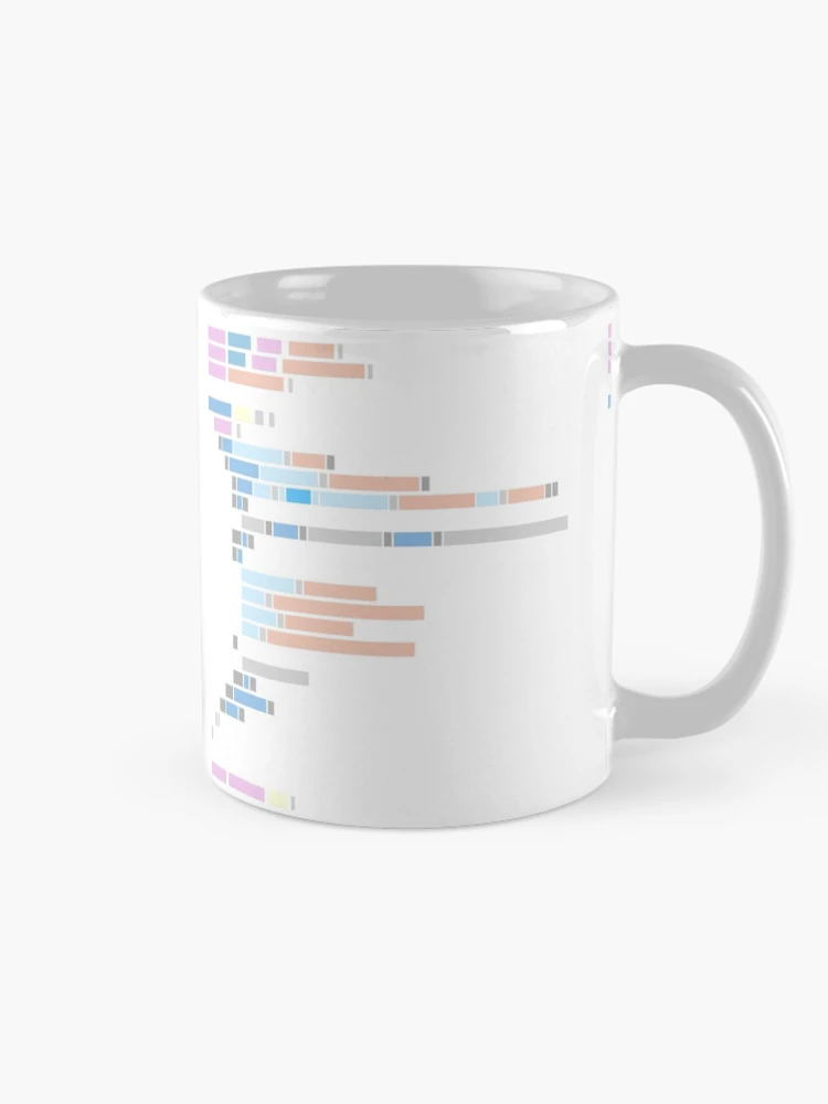 Thumbnail 3 of 6, Coffee Mug,  Abstract React App Code designed and sold by cheeryscript.