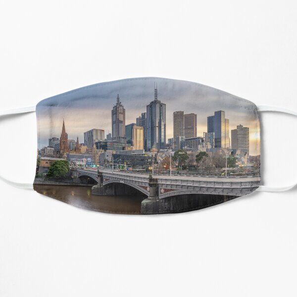 The City of Melbourne Flat Mask