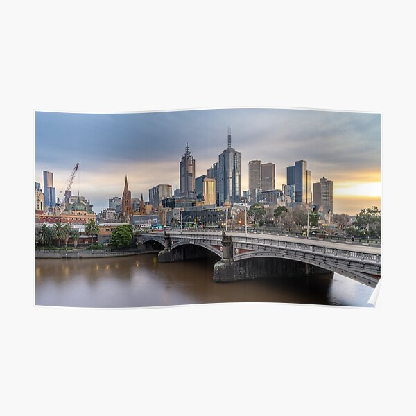 The City of Melbourne Poster