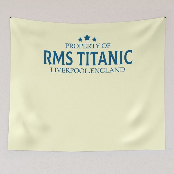 Item preview, RMS Titanic Property Vintage Cruise Sinking Ship Atlantic Ocean Voyage  designed and sold by TopTeeShop.
