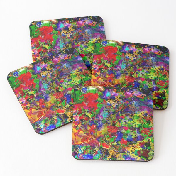 Item preview, Summer Garden Interpretation Water Paint Abstract Art designed and sold by MoonsmileProd.