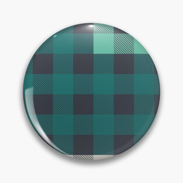 Item preview, PATCHWORK BUFFALO CHECK IN TEAL designed and sold by STUDIOFLOW.