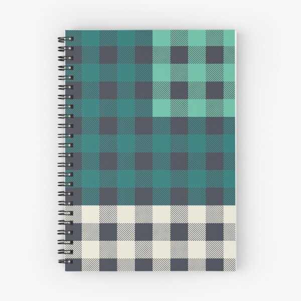 Item preview, PATCHWORK BUFFALO CHECK IN TEAL designed and sold by STUDIOFLOW.