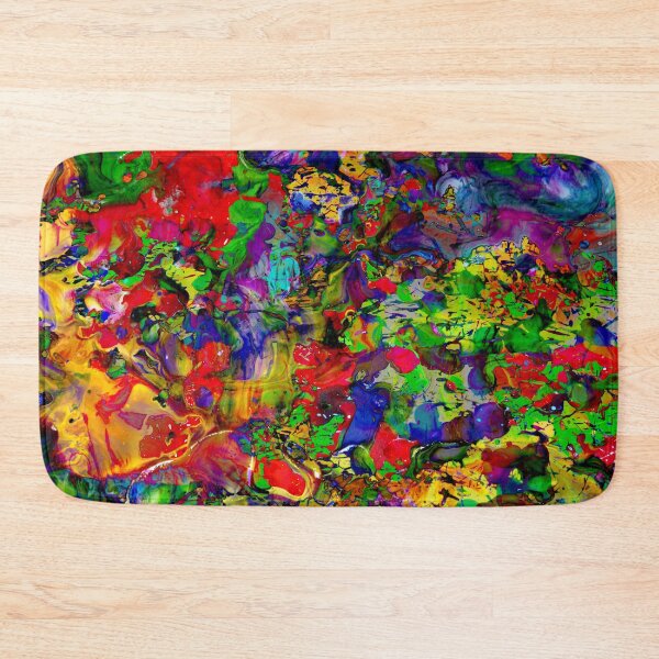 Item preview, Summer Garden Interpretation Water Paint Abstract Art designed and sold by MoonsmileProd.