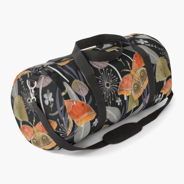 Midnight Moth Duffle Bag
