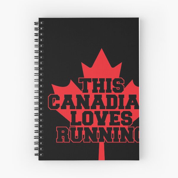 Item preview, This Canadian loves running - Funny Canadian Gift designed and sold by Teenation9.