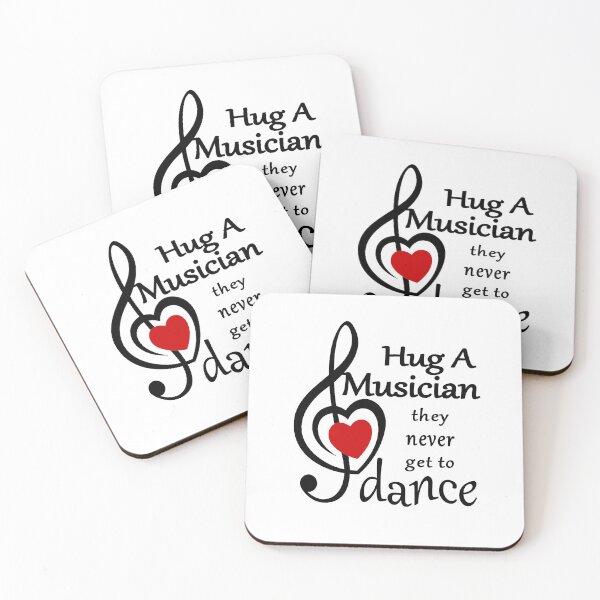 Item preview, hug a musician they never get to dance designed and sold by headpossum.