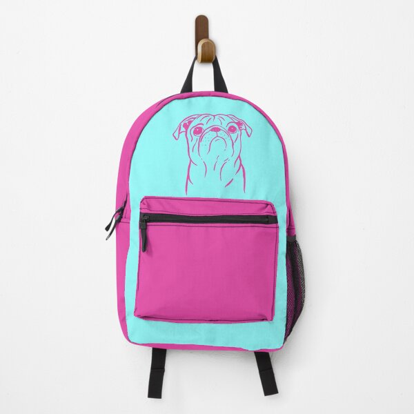 Item preview, Pug (Cyan and Magenta) designed and sold by illucalliart.