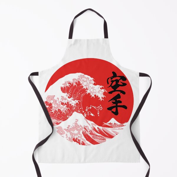 Item preview, Red Sun & Wave Karate designed and sold by Zanshin-Art.